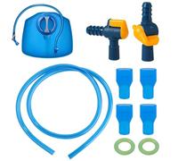 Kit de rechange pour valve de morsure - Accessoire pour silicone souple - Pack d'hydratation - Anti-fuite - Embout buccal Easy -Atach - Kit de valve à eau pour le sport, la gym, le cyclisme