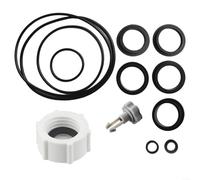 Kit de rechange pour valve de vidange de pompe à sable de piscine Intex avec joints toriques pour l'entretien de la piscine, y compris valve de décharge, siphon à feuilles, joints toriques, joints de