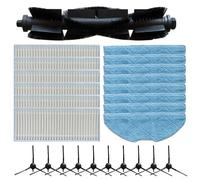 Kit de rechange pour X-Plorer S135 S140 RR91 Series, comprend une brosse principale, des brosses latérales, un filtre et un chiffon serpillère, accessoires faciles à installer pour aspirateur robot (B