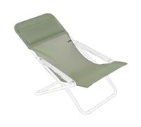 Toile de rechange + Têtière LAFUMA pour Bain de soleil Transabed Batyline Iso - Vert Moss