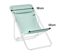 Kit De Rechange Transat - Maxi Transat + - Batyline® Duo - Bleu Mistral Blue - Lafuma Mobilier