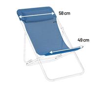 Kit De Rechange Transat - Maxi Transat + - Batyline® Iso - Bleu Outremer - Lafuma Mobilier