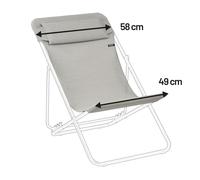 Kit De Rechange Transat - Maxi Transat + - - Gris Galet - Lafuma Mobilier