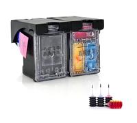 Kit de Recharge 664xl for Cartouches d'encre de Remplacement for imprimantes HP Deskjet 1115, 2135, 3635, 2138, 3636, 3638, 4535, 4536, 4538, 4675(1SET with Ink)