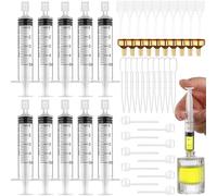 Kit de recharge de parfum 50 pièces : distributeur de parfum en plastique pour flacons liquides.
