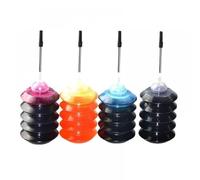 Kit de recharge d'encre à colorant Compatible avec tous les modèles de fournitures d'imprimante à utiliser avec le réservoir d'encre CISS Compatible avec la référence 8K1927225B 1G724-97012(1set)