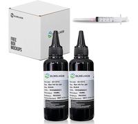 Kit De Recharge D'Encre Noire Compatible Avec Hp 61 60 62 63 564 920 901 902 932 933 934 940 950 951 952 94 95 96 Système Ciss, 2 Bouteilles, 200 Ml[ENC944727]
