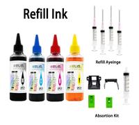 Kit de recharge d'encre pour cartouches d'imprimantes Epson, Canon, HP, Brother, Deskjet, CISS, Ecotank, 305, 40, 41, 845, 815 4pcs-Canon ink tool