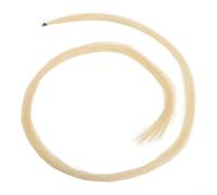 Kit de recharge en crin de cheval pour violon 4/4 3/4 1/2 1/4 1/8 en poils naturels pour une tension et un ton constants (4/4)