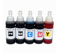 Kit de recharge encre pour imprimante HP, 5x100ml, pour modèles 178 364 564 3070A 862 5510 5515 B109a B109n tB110a B209a B210a