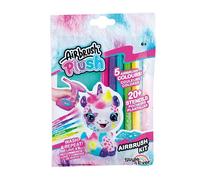 Kit de recharge peluche Airbrush 5 couleurs + pochoirs