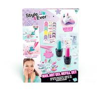Kit de recharge pour ongles gel Style 4 Ever - Créez des ongles incroyables pour vernis gel