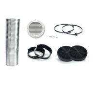 Kit de recirculation pour hotte - BOSCH - DHZ5605 - Set de recyclage standard - Pour évacuation en circuit fermé