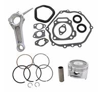 Kit de reconstruction Compatible avec GX390 13HP, anneau de Piston, bielle, joints d'étanchéité d'huile, compatibles avec les pièces de tondeuse en L, générateur de moteur de tondeuse à gazon