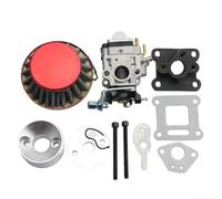 Kit de reconstruction de carburateur 15 mm avec filtre à air pour réparation de moteur de mini moto 47cc et 49cc