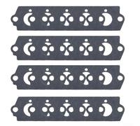 Kit de reconstruction de carburateur 20 pièces avec joints en papier pour tondeuse à gazon - Compatible avec les modèles Zama, Craftsman, Echo - Joint d'étanchéité 4 x 3 cm