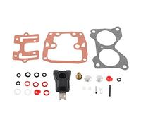 Kit de reconstruction de carburateur, kit de réparation de carburateur 26 pièces 439076 Kit de reconstruction de carburateur de remplacement pour Johnson Evinrude 65-235 HP