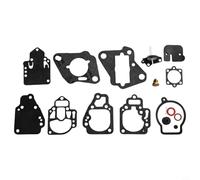 Kit de reconstruction de carburateur Mercury & pour moteurs hors-bord Mariner 6-25 pour HP - Compatible avec les modèles 1395-97611, 18-7212, 1395-9761, 1395-9725 (M