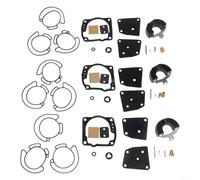 Kit de reconstruction de carburateur pour Johnson et Evinrude V6, lot de 3 avec OEM 438996 0435442 0436852, compatible avec modèles hors-bord 90-175HP 1992-2002