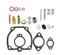 Kit de reconstruction de carburateur pour moissonneuse-batteuse 400 450 656 - Kit de révision majeure pour 47387DB 356948R92 357231R92 50983DB - Comprend joints siège de soupape à aiguille et flotteur