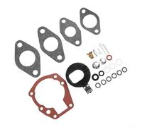 Kit de reconstruction de carburateur pour moteurs hors-bord Johnson et Evinrude - Compatible avec les modèles 1,5 HP à 10 HP (1952-1990), comprend joints, jets, aiguille et siège,