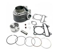 Kit de reconstruction de cylindre d'alésage de 52.4mm avec joints et Piston, for moteur GY6 125cc 4 temps, Scooter, cyclomoteur, Go Kart, ATV