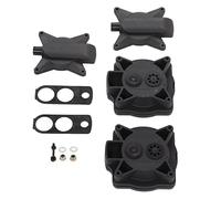 Kit de reconstruction de pompe à air, remplacement complet du kit de réparation de reconstruction de diaphragme de pompe à air pour Hiblow HP-100 HP-120
