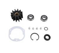 Kit de reconstruction de pompe à mer brute Kit de réparation complète de qualité supérieure avec joint de roue pour la pompe à eau brute montée sur latérale OMC 3857794 3851982