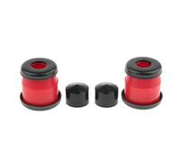 Kit de reconstruction de skateboard Bagues Rondelles Pivot Cups pour 2 camions 5" Rouge 12,7 cm