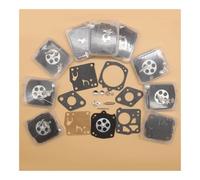 Kit de Reconstruction diaphragme carburateur, lot 10 pièces, adapté aux modèles 61, 65, 66, 77, 162, 181, 266, 268, XP, XPS, 272, 281, 288, 480, 2100, 2101, HS, RK-23HS