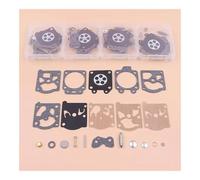 Kit de Reconstruction diaphragme carburateur, lot 5 pièces, adapté aux tronçonneuses 009 011 017 020 020T 021 023 024 025 026 028 029 031 032