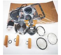 Kit de reconstruction pour pièces de moteur yanmar 3TNE74 - Kit de joint complet + guide de soupape