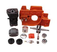 Kit de Reconstruction Vilebrequin Carter 38 mm for tronçonneuse 137 142 137E 142E, Assemblage plaqué