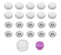 Kit de Recouvrir à Boutons Fabrication Aluminium pour Débutants | Outil Auto-couvrant, Accessoires Inclus, Usage Multi-emploi, Projets Créatifs, Personnalisation Vêtements et Accessoires