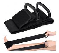 Kit de Récupération Après Chirurgie du Genou avec Sangle Lève-Jambe et Bandes Élastiques d'Exercice pour Rééducation de la Hanche et des Ischio-Jambiers à Domicile