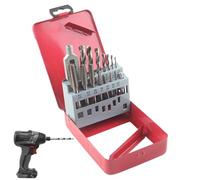Kit de récupération de filetage, 16 pièces mâles métriques - outils pour filetage industriel automobile hydraulique, usinage des métaux mécaniques, bricolage