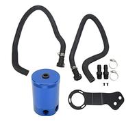 Kit de récupération d'huile déflecteur Réservoir de séparateur d'huile en alliage d'aluminium pour SS 6,2 L 2016 Le système de port supérieur empêche l'accumulation de boues (Bleue)