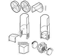 Kit De Recyclage Pour Hotte Décorative Dhz5195