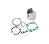 Kit de réfection moteur 244 cm³ (piston, segments et gicleur surdimensionnés de 0,5 mm) for kart GF 2 temps EC25 2PG (1980-1988).