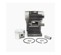 Kit de réfection Moteur Comprenant Un Cylindre 38 mm, des Segments Piston et axe 10, Compatible avec la tronçonneuse à Essence 018 MS180. Pièce détachée