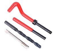 Kit de Refiletage M8x1,25 Acier Inoxydable Haute Résistance | Matériau durable, Idéal pour les pièces automobiles, Boîte de rangement pratique