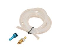Kit de refroidissement à eau for moteur/ESC Buse de vidange d'admission d'eau Tube d'eau en silicone 3 * 5 mm for essuie-glace de fond de bateau RC DIY(Blue)