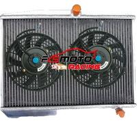 Kit de refroidissement en aluminium pour Volvo Amazon P1800, y compris ventilateur double, puissance de refroidissement efficace