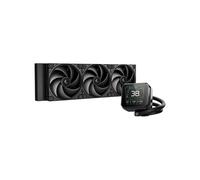 Kit de refroidissement liquide CPU DEEPCOOL SPARTACUS 360, 3 ventilateurs 120 mm, écran TFT 3,4 pouces, compatible Intel/AMD, Noir