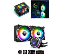 Kit de Refroidissement Liquide Kit Watercooling Force 240mm PWM Spirit Of Gamer pour processeur LED ARGB - CPU