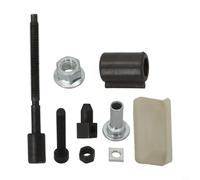 Kit de réglage de barre de chaîne pour tronçonneuse, assemblage de récupérateur réglable avec écrous de barre en acier et rouleau, compatible avec les modèles 394/395/394XP/395XP (503467701)