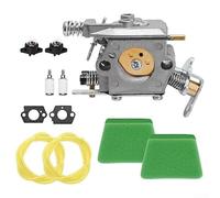 Kit de réglage de carburateur 530071620 pour équipement POULAN comprenant joints, filtres à air, conduites de carburant compatible avec plusieurs modèles