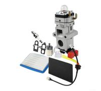 Kit de réglage de carburateur, pièces de rechange | Ensemble de 9 pièces en métal à économie de carburant pour Echo PB-8010T EB810