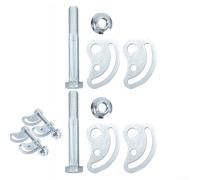 Kit de réglage de carrossage du bras de commande supérieur pour 2 boulons, 4 rondelles, longueur 65 mm pour un meilleur alignement de la suspension et la réponse de la direction