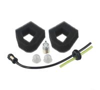 Kit de réglage de filtre à air compatible avec GX25 GX25N GX25NT HHT25S HHH25 ULT425 UMS425 Comprend 2 filtres à air et 2 ampoules de filtre à carburant Pièces de rechange OEM